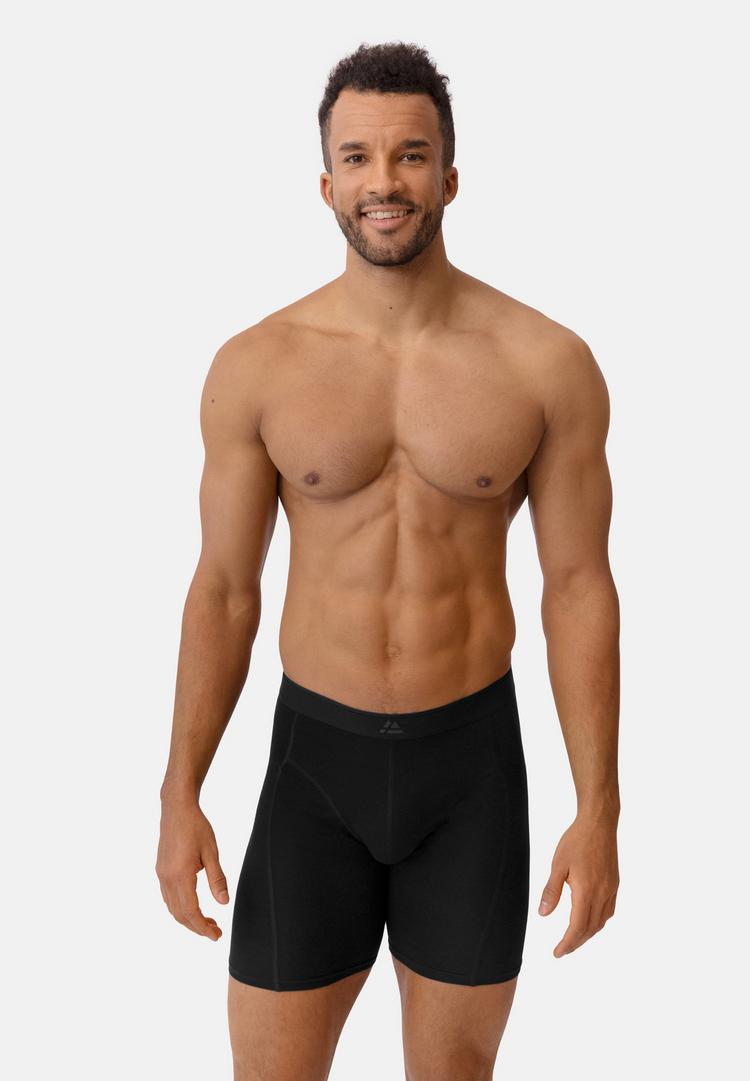 DANISH ENDURANCE DANISH ENDURANCE Bamboo Extra Long Trunks Unterhose Herren - Anthrazit - Schwarz - 0 | SportScheck