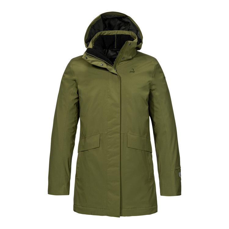 Sch&ouml;ffel Sch&ouml;ffel 3in1 Parka Style Borkol WMS Doppeljacke Damen - 6875 - gr&uuml;n - 0 | SportScheck