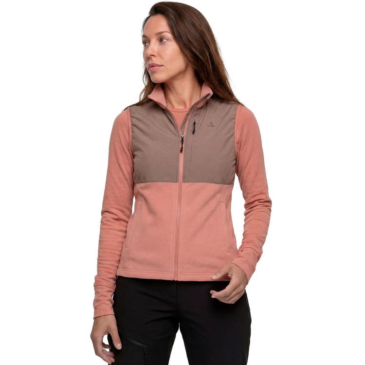 Sch&ouml;ffel Sch&ouml;ffel Fleece Vt Style Ash WMN Fleeceweste Damen - 3605 - rosa - 0 | SportScheck