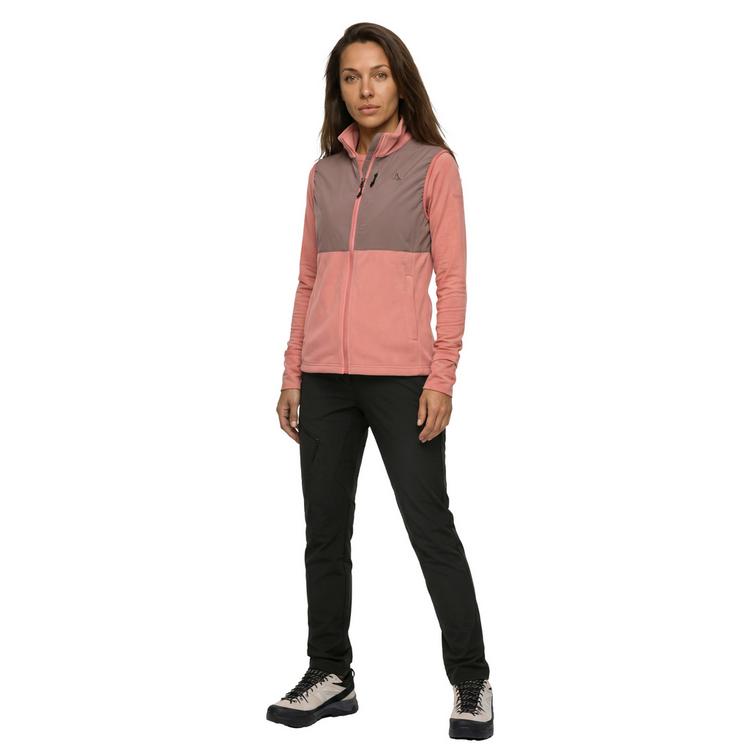 Sch&ouml;ffel Sch&ouml;ffel Fleece Vt Style Ash WMN Fleeceweste Damen - 3605 - rosa - 2 | SportScheck