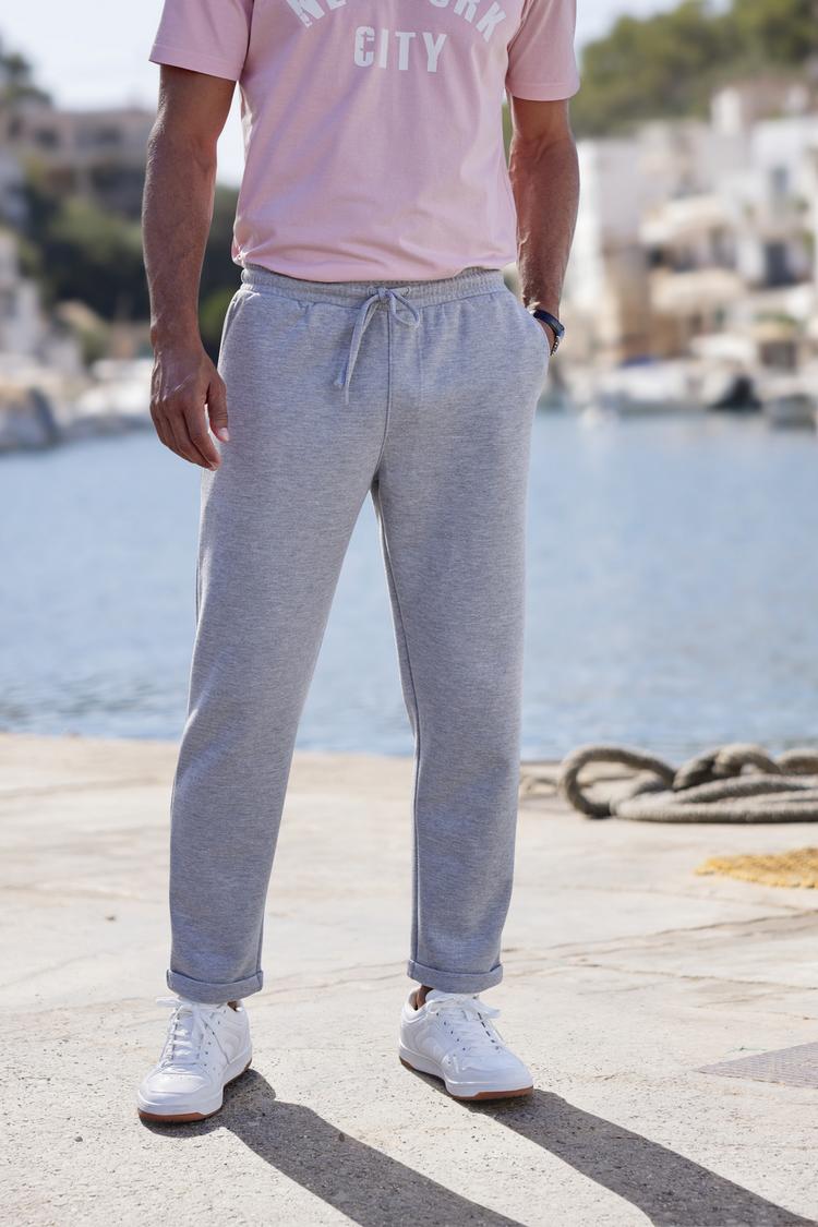 John Devin John Devin Jogger Pants Hose Herren - grau meliert - 1 | SportScheck