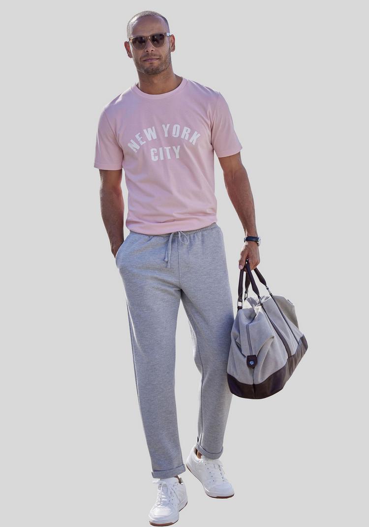 John Devin John Devin Jogger Pants Hose Herren - grau meliert - 4 | SportScheck