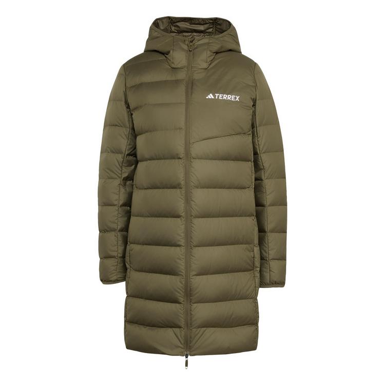 adidas adidas Terrex Multi Light Kapuzenparka 2.0 Jacke Damen - Olive Strata - 0 | SportScheck