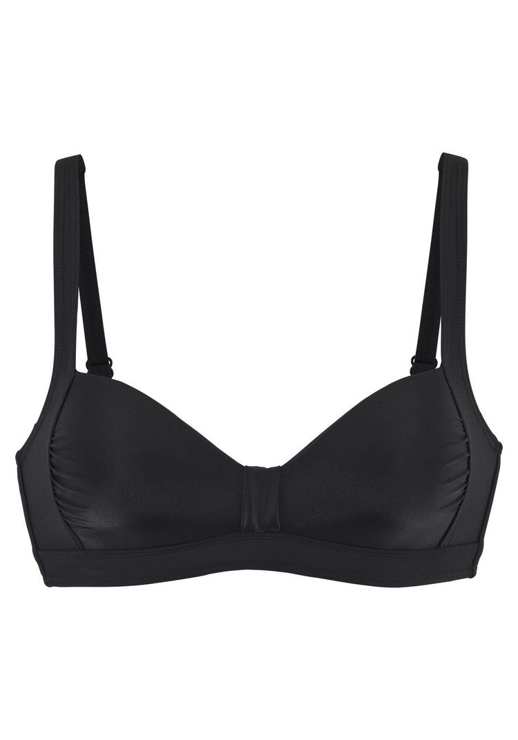 Lascana Lascana Bandeau-Bikini-Top Bikini Oberteil Damen - schwarz - 0 | SportScheck