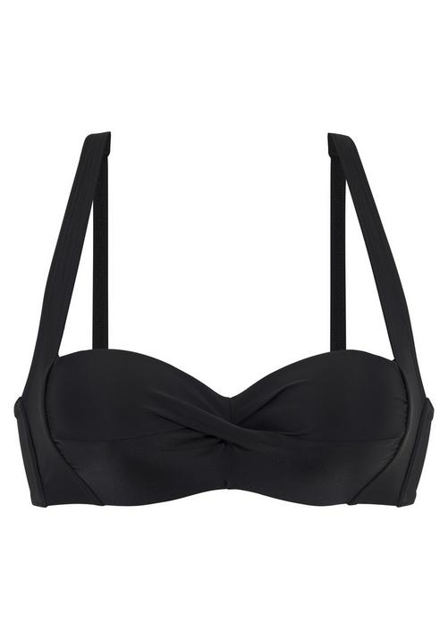 Lascana Bandeau-Bikini-Top Bikini Oberteil Damen