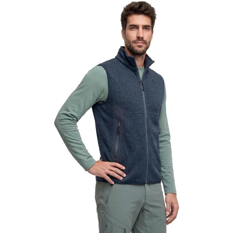 Sch&ouml;ffel Sch&ouml;ffel CIRC Fleece Vt Style Yew MEN Fleeceweste Herren - navy blazer - 0 | SportScheck