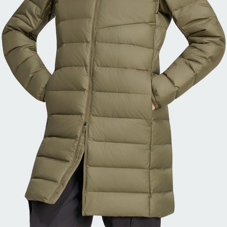 adidas adidas Terrex Multi Light Kapuzenparka 2.0 Jacke Damen - Olive Strata - 1 | SportScheck