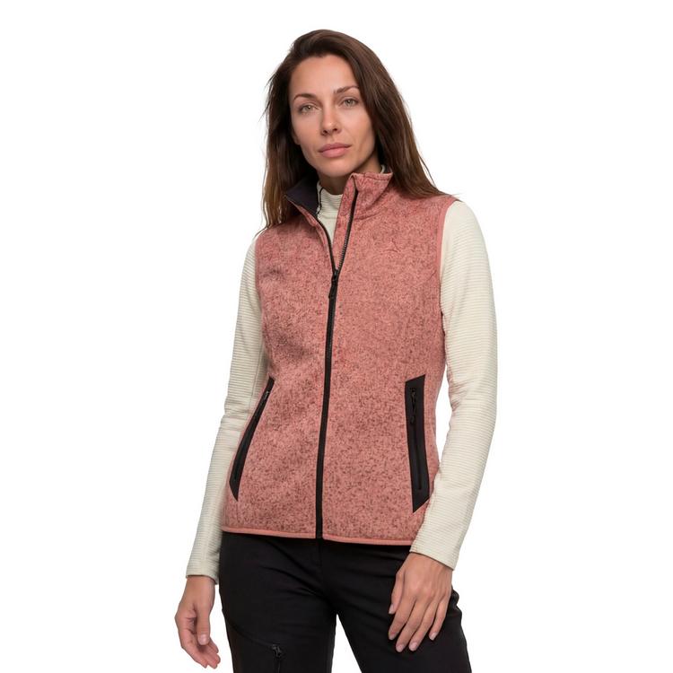Sch&ouml;ffel Sch&ouml;ffel CIRC Fleece Vt Style Yew WMN Fleeceweste Damen - 3605 - rosa - 0 | SportScheck