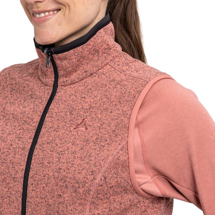 Sch&ouml;ffel Sch&ouml;ffel CIRC Fleece Vt Style Yew WMN Fleeceweste Damen - 3605 - rosa - 0 | SportScheck