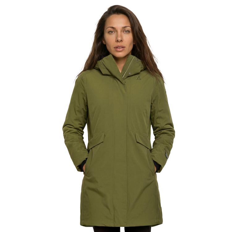 Sch&ouml;ffel Sch&ouml;ffel Ins Coat Style Optimea WMN Parka Damen - 6875 - gr&uuml;n - 2 | SportScheck