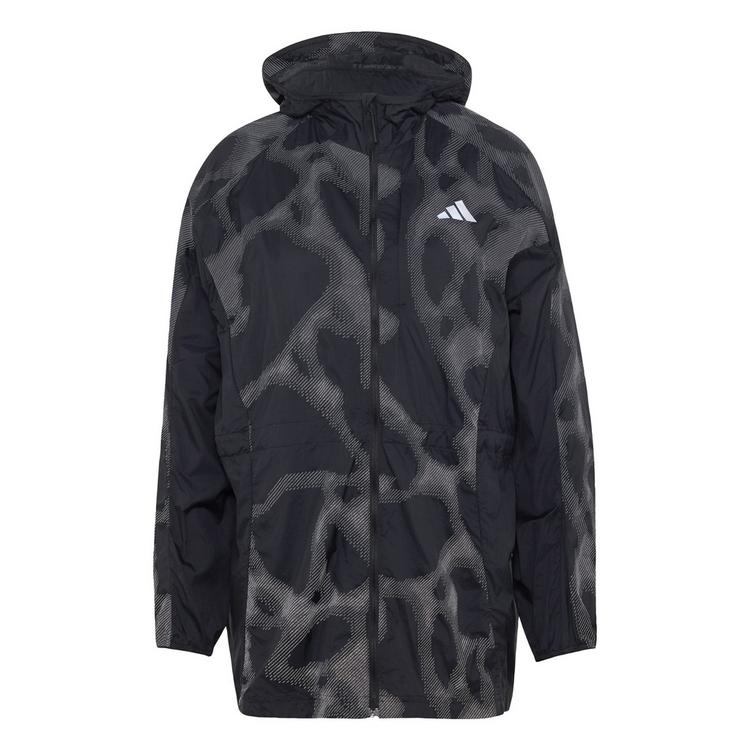 adidas adidas adi365 Hi-Vis Jacke, Allover-Print Laufjacke Damen - Black - 0 | SportScheck