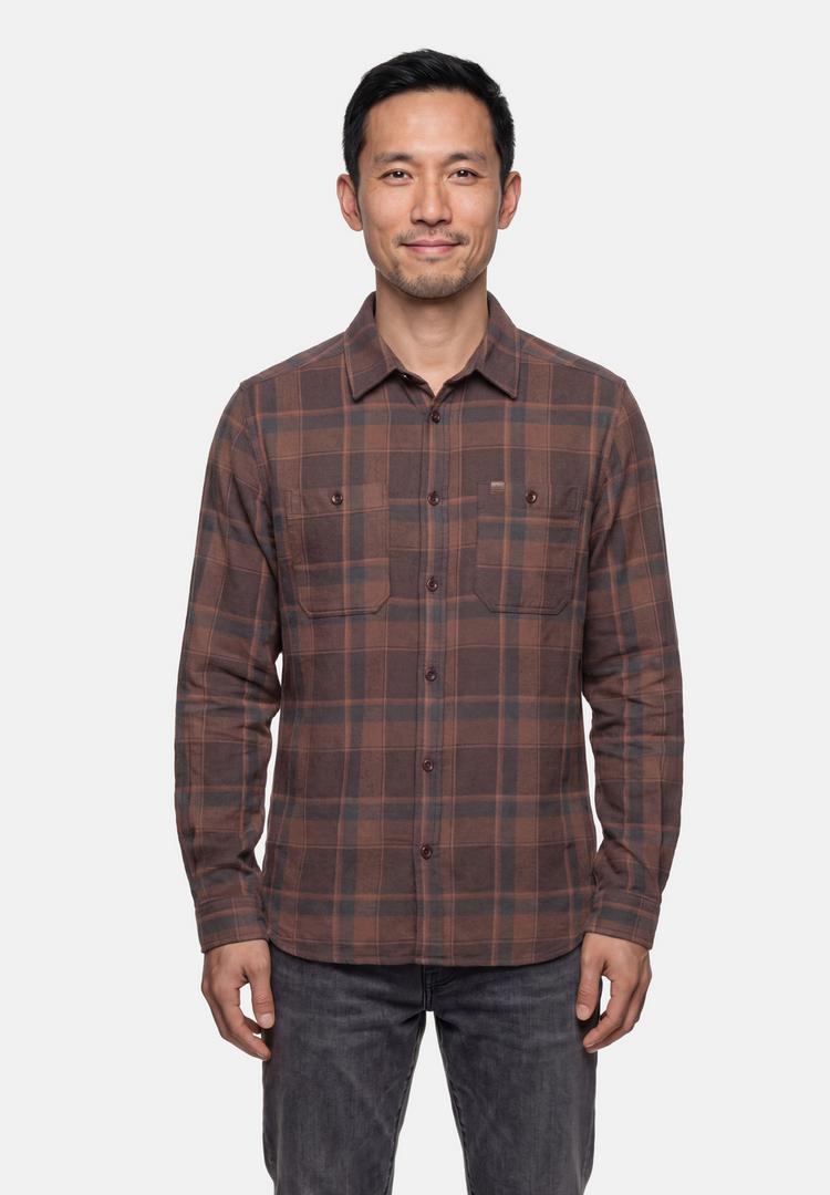 DANISH ENDURANCE DANISH ENDURANCE Pine Flannel Kompressionstop Herren - brown - 0 | SportScheck