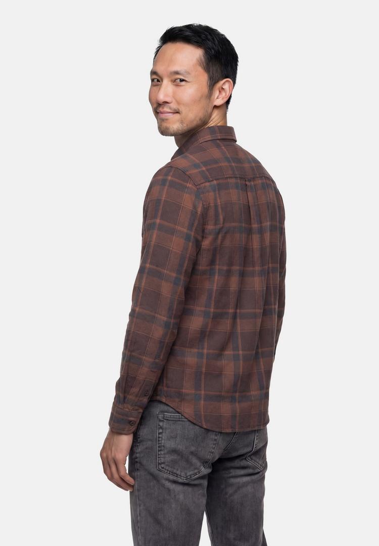 DANISH ENDURANCE DANISH ENDURANCE Pine Flannel Kompressionstop Herren - brown - 1 | SportScheck
