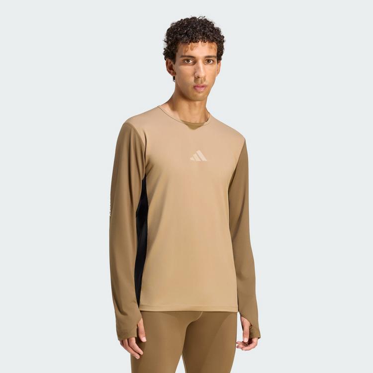 adidas adidas TERREX MULTI BASELAYER Shirt, SYNTHETIK T-Shirt Herren - Cardboard - 0 | SportScheck