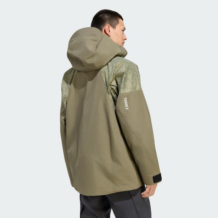 adidas adidas Terrex Xperior Hybrid PRIMEKNIT Outdoorjacke Herren - Olive Strata - 1 | SportScheck