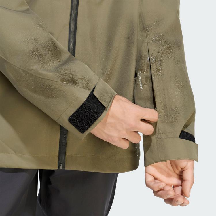 adidas adidas Terrex Xperior Hybrid PRIMEKNIT Outdoorjacke Herren - Olive Strata - 1 | SportScheck