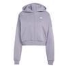 adidas 3-STREIFEN STUDIO TRACK TOP, KAPUZE Trainingsjacke Damen - Slate