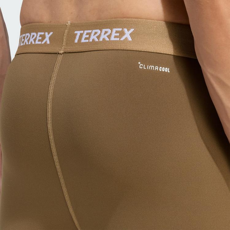 adidas adidas TERREX MULTI LEGGINGS, SYNTHETIK Tights Herren - Brown Oxide - 1 | SportScheck