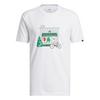 adidas Holiday Shop Grafik T-Shirt T-Shirt Herren - White