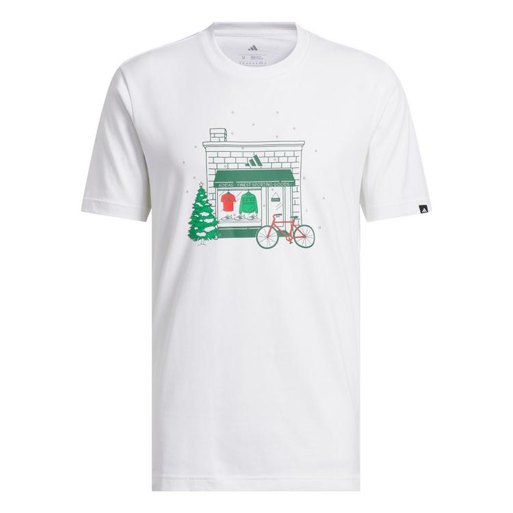 adidas adidas Holiday Shop Grafik T-Shirt T-Shirt Herren - White - 0 | SportScheck