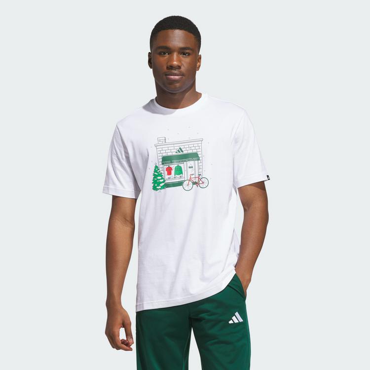 adidas adidas Holiday Shop Grafik T-Shirt T-Shirt Herren - White - 0 | SportScheck