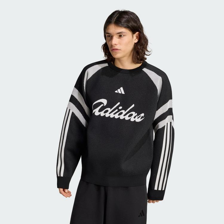 adidas adidas HOUSE OF TIRO SWEATSHIRT, GEWIRKTES Sweatshirt Herren - Black / White - 0 | SportScheck