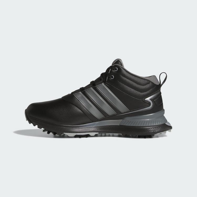 adidas adidas R2C MID-CUT CLIMAPROOF GOLFSCHUH, WEITE Multifunktionsschuhe Herren - Core Black / Iron Metallic / Silver Metallic - 5 | SportScheck
