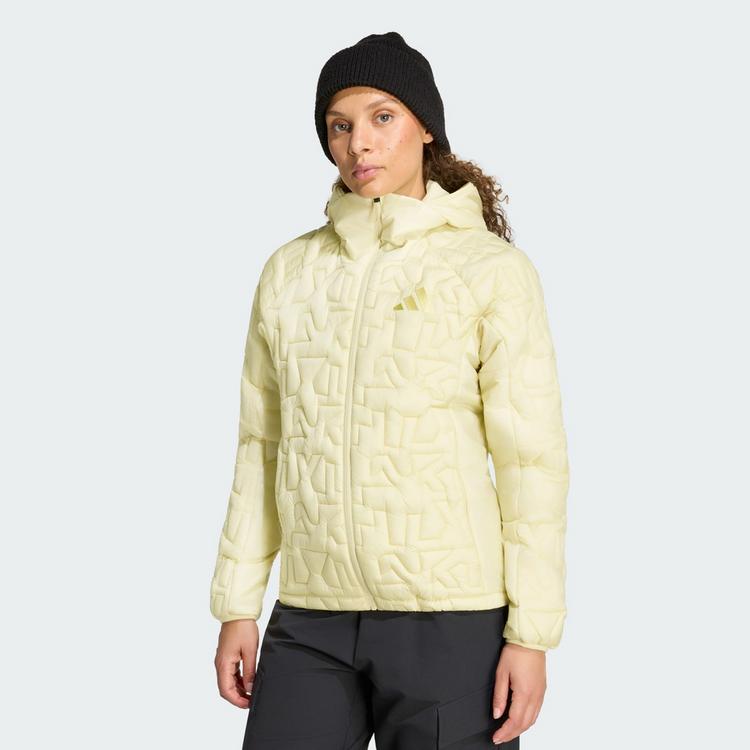 adidas adidas Terrex Xperior PRIMALOFT Kapuzenjacke, Outdoorjacke Damen - Dual Yellow - 0 | SportScheck