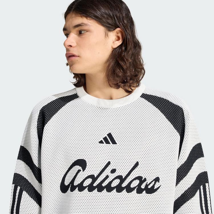 adidas adidas HOUSE OF TIRO SWEATSHIRT, GEWIRKTES Sweatshirt Herren - White / Black - 0 | SportScheck