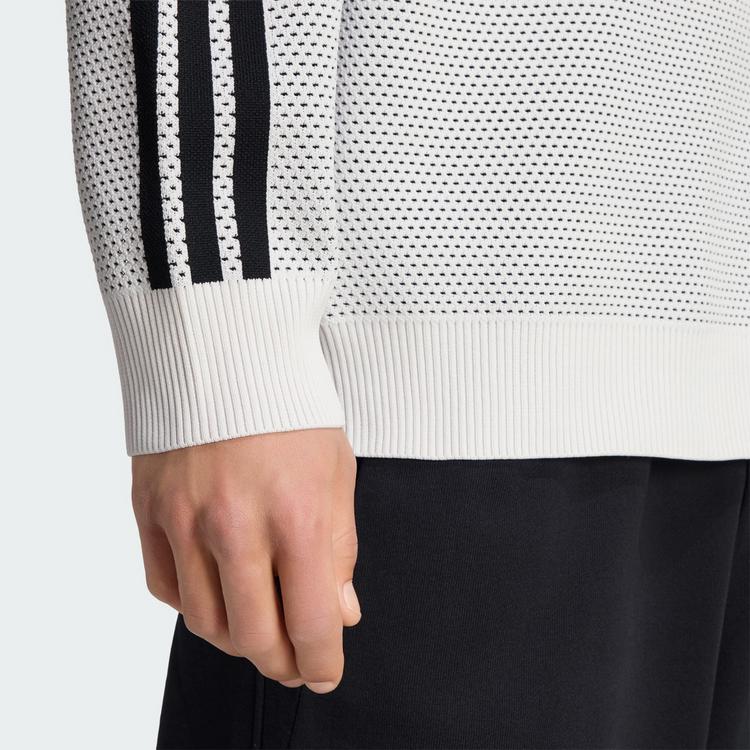 adidas adidas HOUSE OF TIRO SWEATSHIRT, GEWIRKTES Sweatshirt Herren - White / Black - 1 | SportScheck