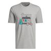 adidas Holiday Shop Grafik T-Shirt T-Shirt Herren - Medium Grey Heather