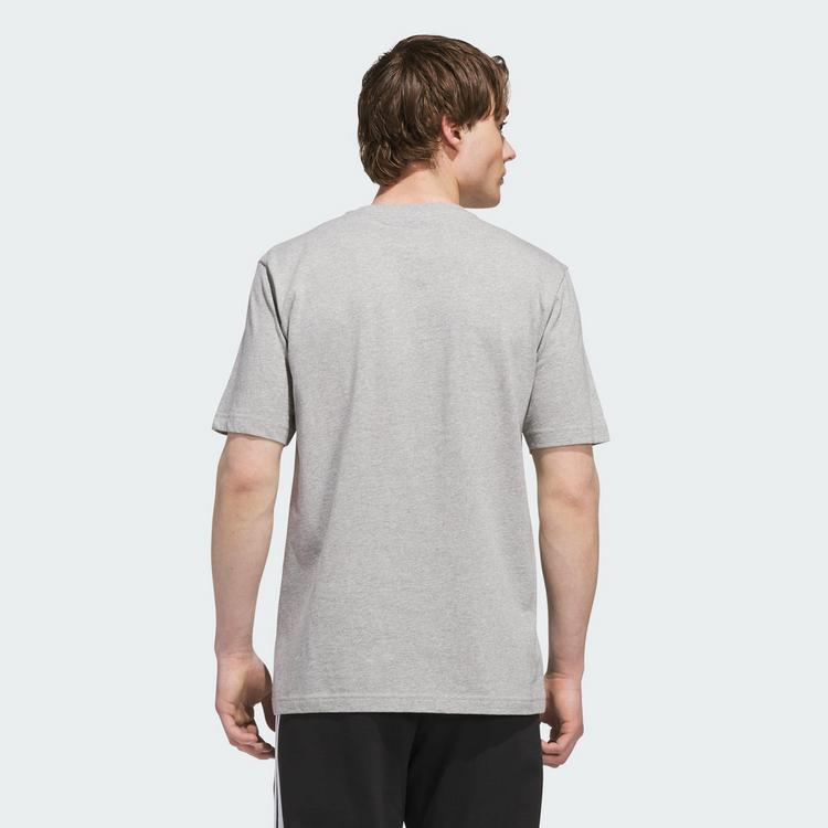 adidas adidas Holiday Shop Grafik T-Shirt T-Shirt Herren - Medium Grey Heather - 1 | SportScheck