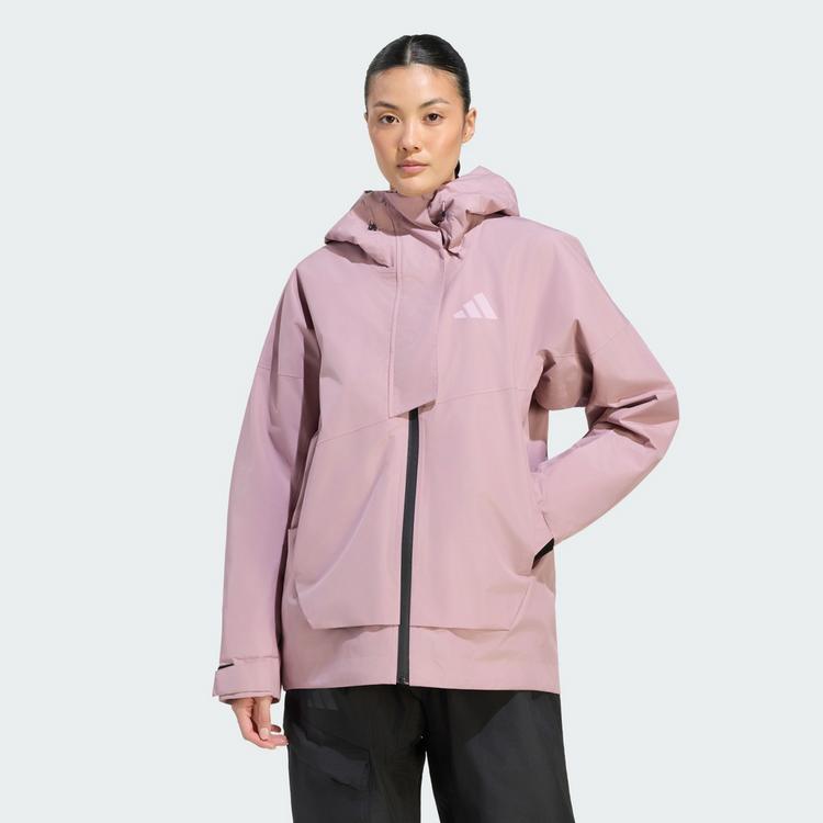 adidas adidas Terrex Xploric Jacke, 2-lagig, Outdoorjacke Damen - Magic Mauve - 0 | SportScheck