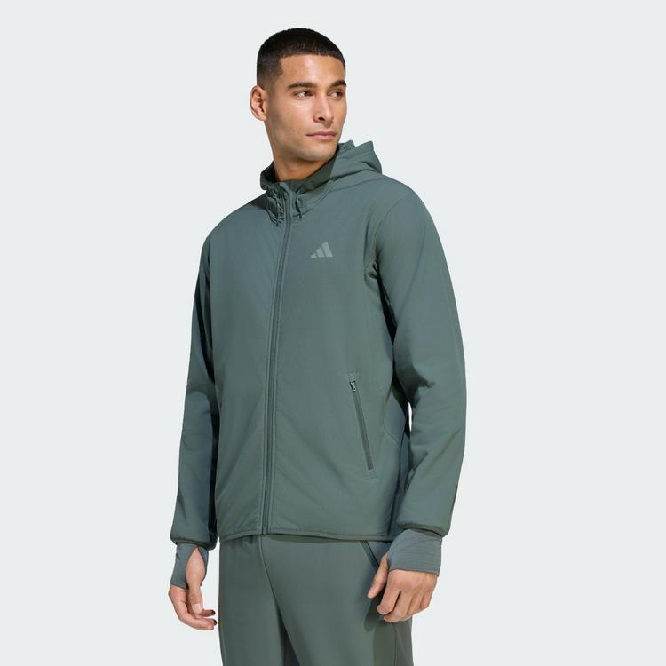 adidas adidas D4T CLIMAWARM Jacke, durchgehender Trainingsjacke Herren - Legend Ivy - 0 | SportScheck