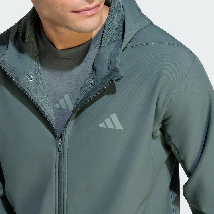 adidas adidas D4T CLIMAWARM Jacke, durchgehender Trainingsjacke Herren - Legend Ivy - 1 | SportScheck
