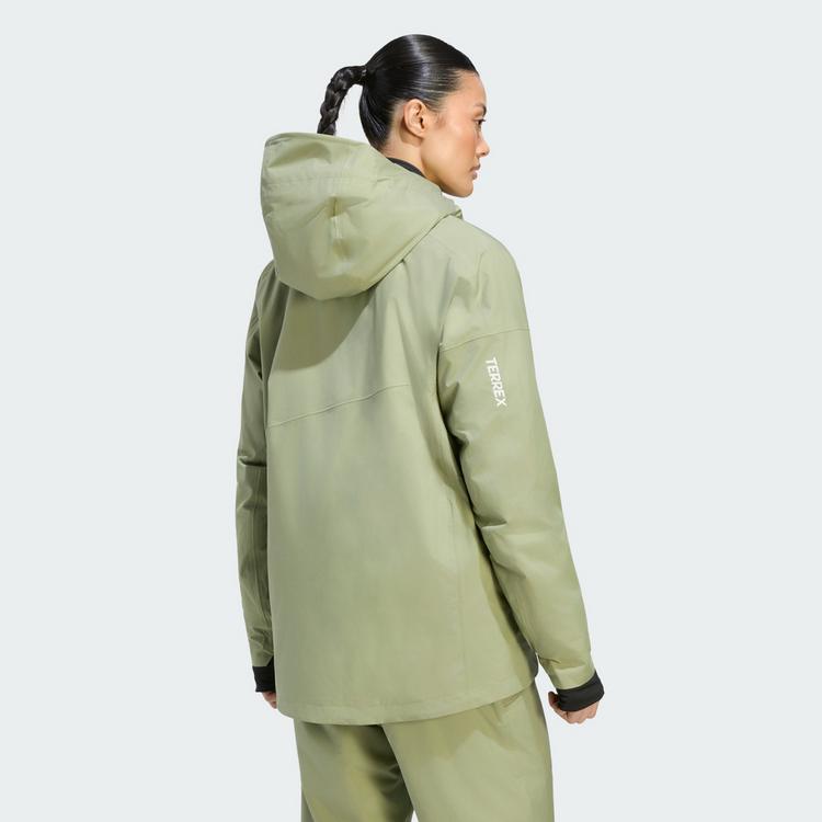 adidas adidas Terrex Multi Jacke, 2-lagig, Outdoorjacke Damen - Tent Green - 1 | SportScheck