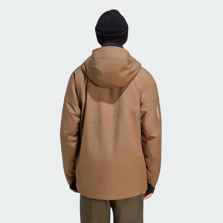 adidas adidas Terrex Multi CLIMAPROOF Outdoorjacke Herren - Brown Oxide - 1 | SportScheck