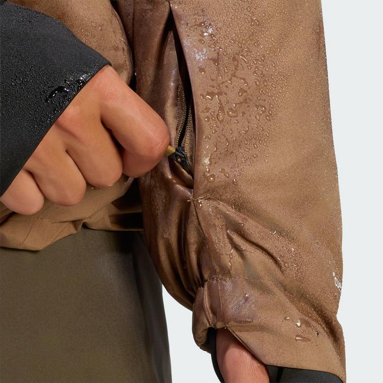 adidas adidas Terrex Multi CLIMAPROOF Outdoorjacke Herren - Brown Oxide - 1 | SportScheck