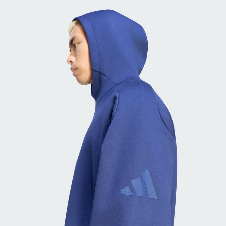 adidas adidas SOFT LUX WINTER KNIT HOODIE Hoodie Herren - Dark Blue - 0 | SportScheck