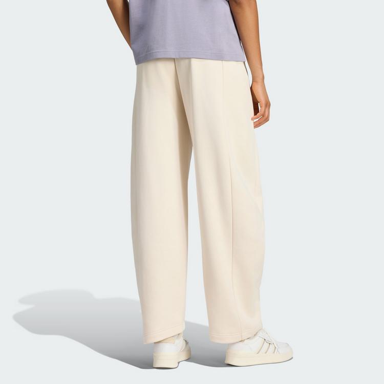 adidas adidas 3 STREIFEN STUDIO FLEECE BARREL-HOSE Stoffhose Damen - Slate - 1 | SportScheck