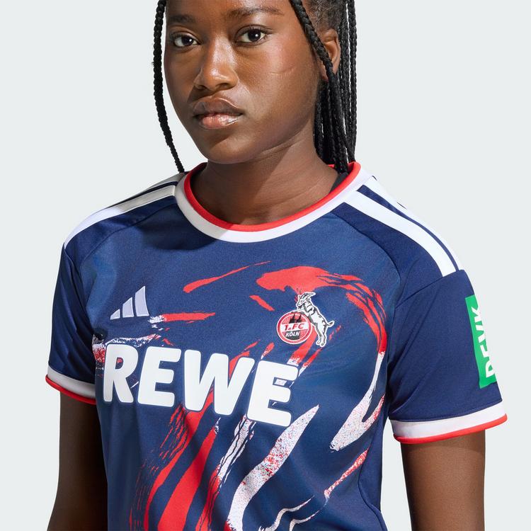 adidas adidas FC K&ouml;ln Fu&szlig;balltrikot Teamtrikot Damen - Team Navy / White - 1 | SportScheck