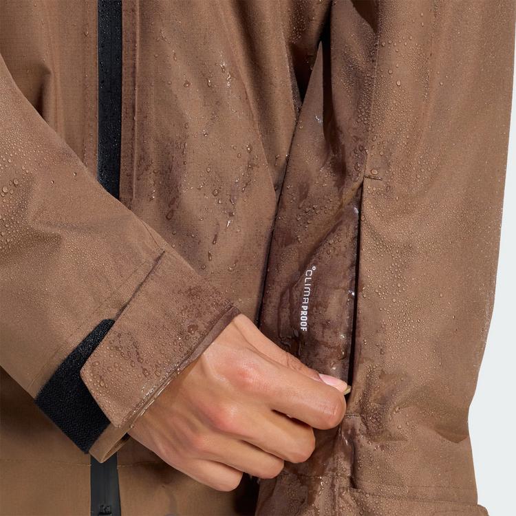 adidas adidas Terrex Xploric CLIMAPROOF Outdoorjacke Herren - Brown Oxide - 0 | SportScheck