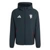adidas Machchester United Tiro Travel Windbreaker Herren - Jungle Ink