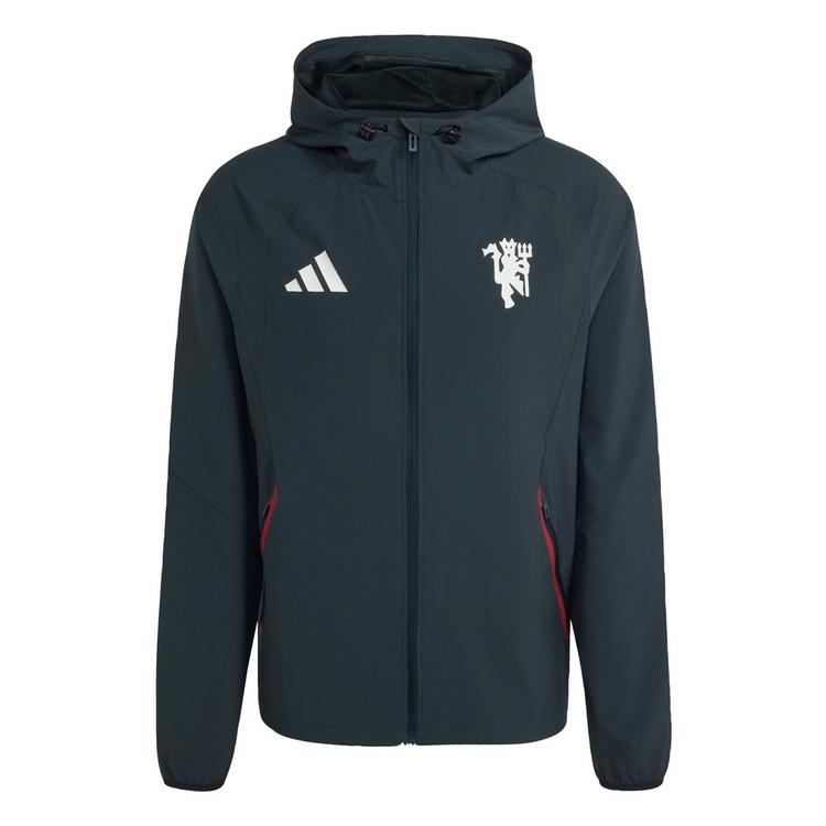 adidas adidas Machchester United Tiro Travel Windbreaker Herren - Jungle Ink - 0 | SportScheck