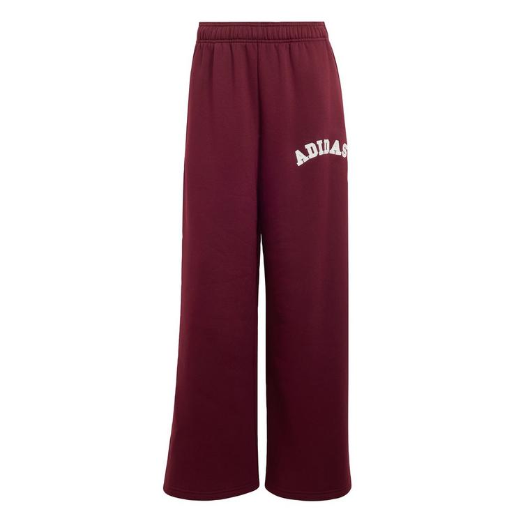 adidas adidas Adidas 3-Streifen Hose Stoffhose Damen - Maroon / Off White - 0 | SportScheck