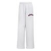 adidas Adidas 3-Streifen Hose Stoffhose Damen - Light Solid Grey / Maroon