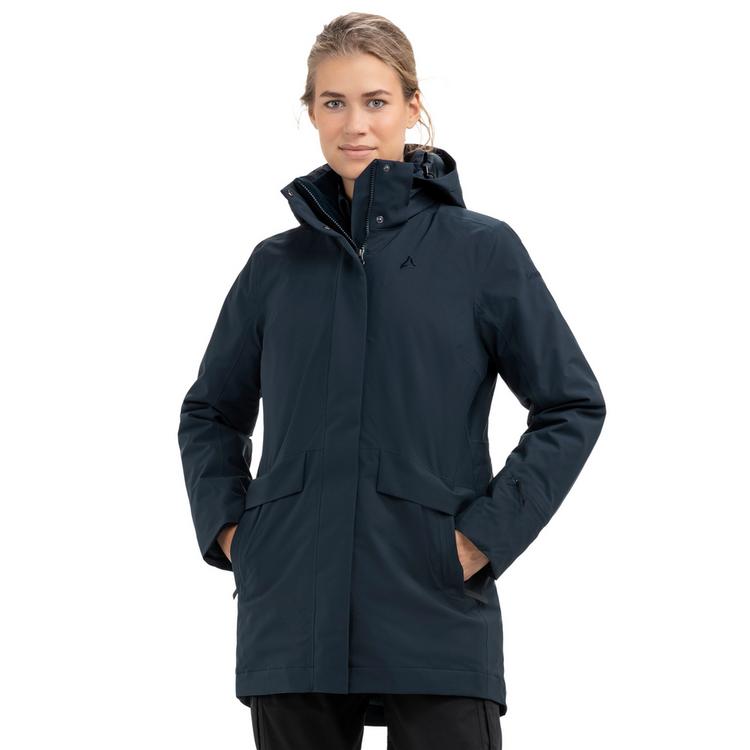Sch&ouml;ffel Sch&ouml;ffel 3in1 Parka Style Borkol WMS Doppeljacke Damen - navy blazer - 0 | SportScheck