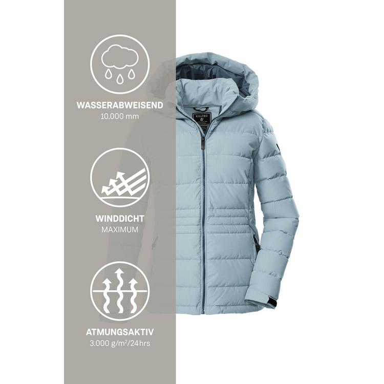 KILLTEC KILLTEC KOW 10 WMN QLTD JCKT Softshelljacke Damen - Kristallblau - 4 | SportScheck