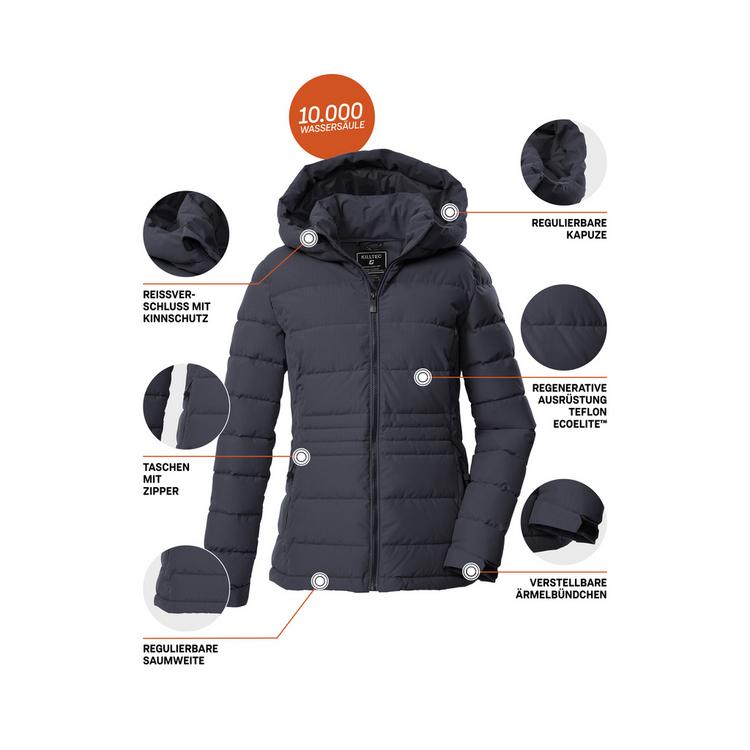 KILLTEC KILLTEC KOW 10 WMN QLTD JCKT Softshelljacke Damen - Blau3023 - 3 | SportScheck