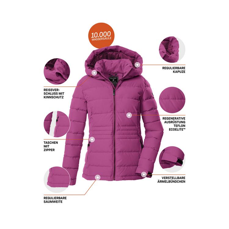 KILLTEC KILLTEC KOW 10 WMN QLTD JCKT Softshelljacke Damen - Rose4025 - 3 | SportScheck